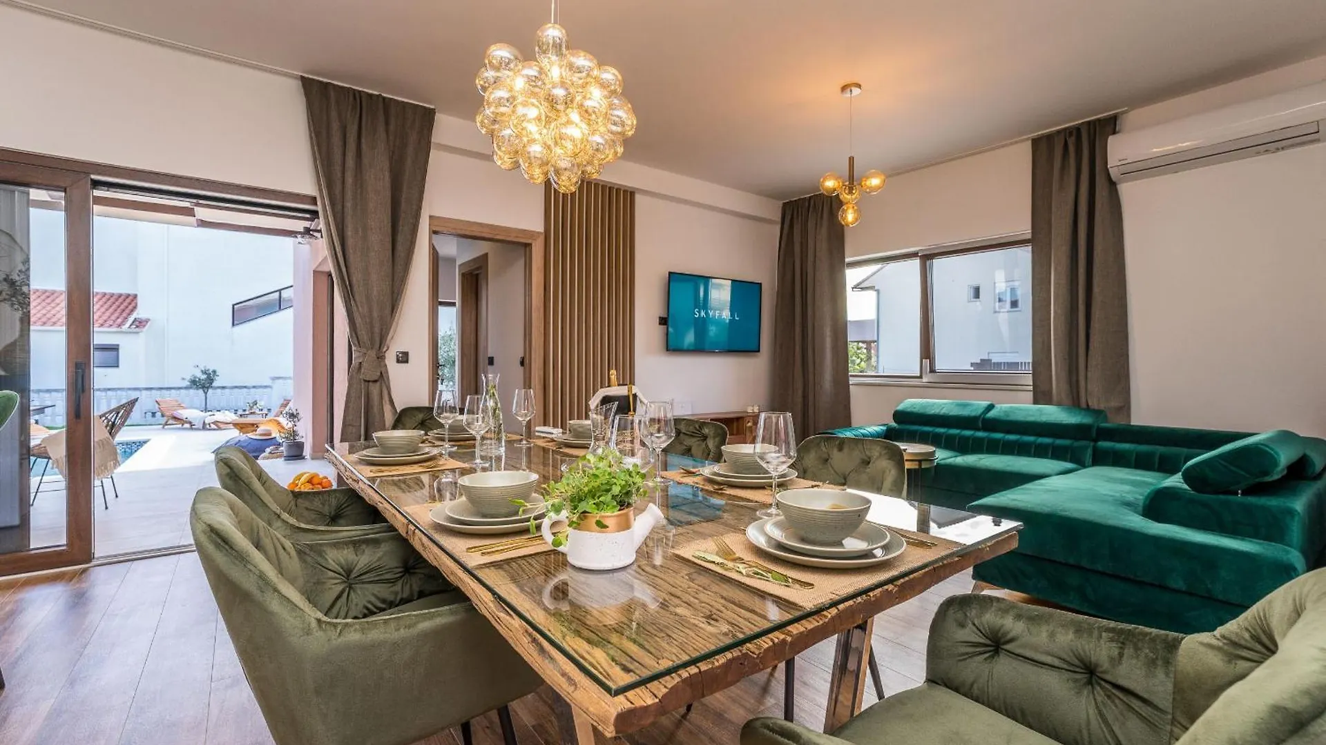 Villa Skyfall Zadarvillas Bibinje Croatia